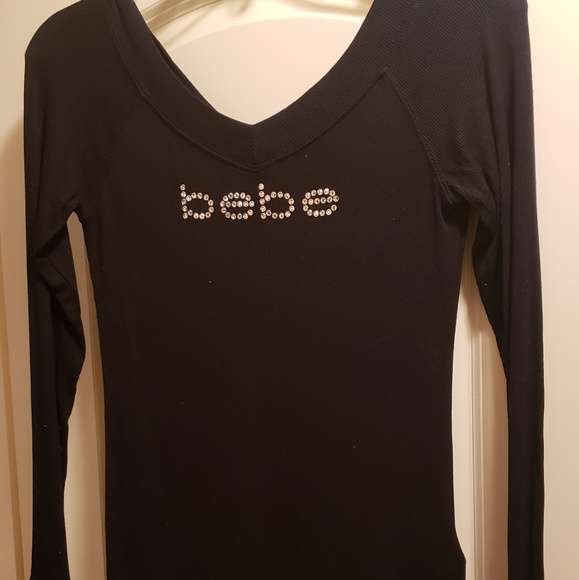 Bebe Long Sleeve Shirt מגפי זמש מזארה Order Online
